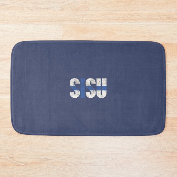 Item preview, Sisu Finnish flag vintage distressed designed and sold by QShopp.