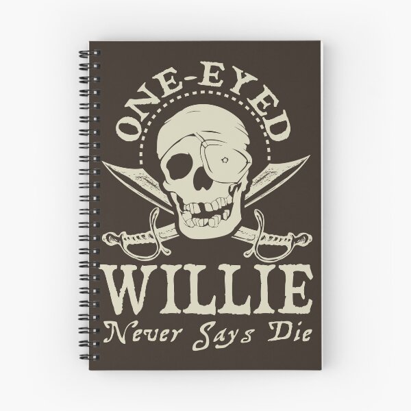Item preview, One-Eyed Willie Never Says Die v2 designed and sold by Meta Cortex.