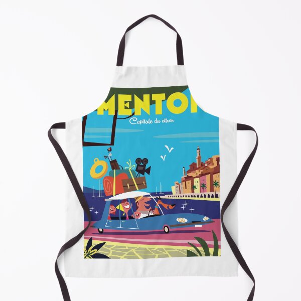 Item preview, Menton poster designed and sold by GAGodel.
