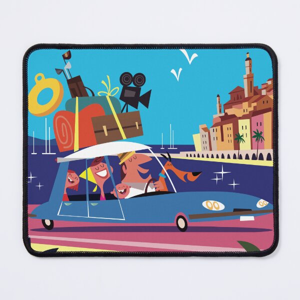 Item preview, Menton poster designed and sold by GAGodel.