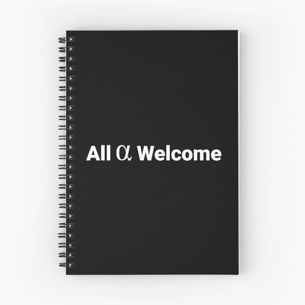 Item preview, All Alpha Welcome designed and sold by AndreMonthy.