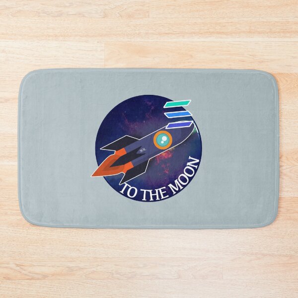 Item preview, Solana to the moon designed and sold by Crypmetal.