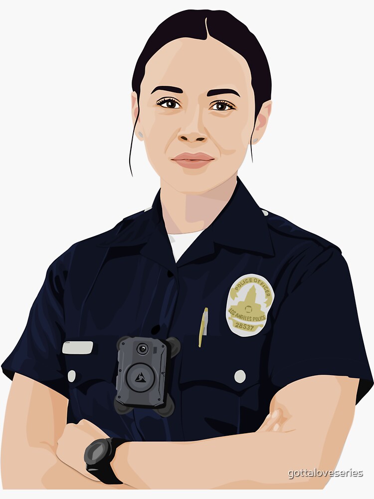 Lucy Chen S4 Detailed The Rookie Sticker For Sale By Gottaloveseries Redbubble 
