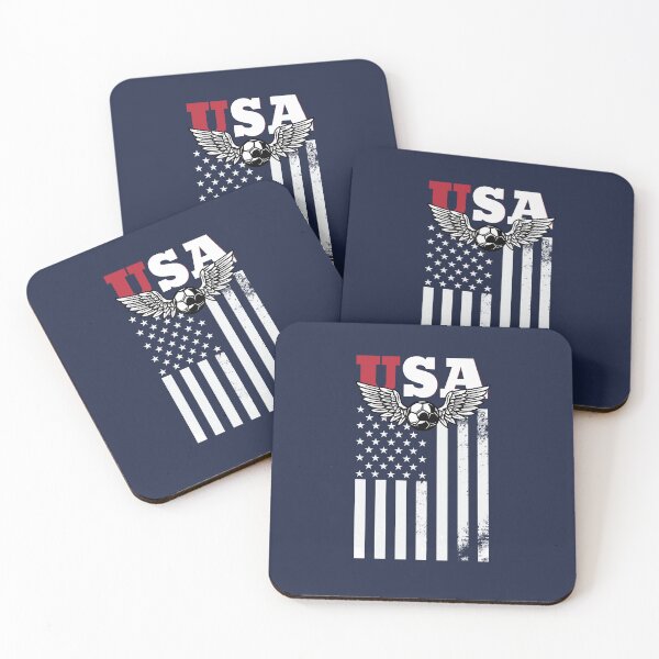 Item preview, USA Soccer Team United States Flag Support For Men Women designed and sold by JooArtPrints  ★★★★★.