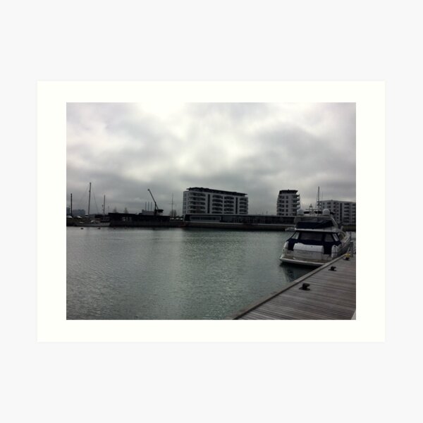 Harbour Copenhagen Art Print