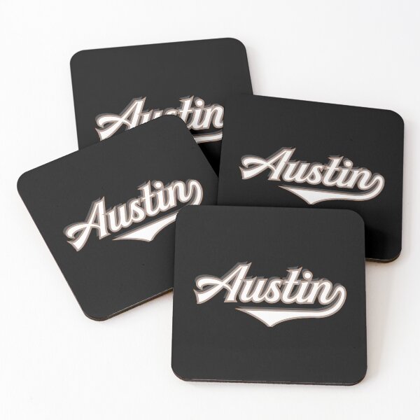 Item preview, Austin Texas Usa Vintage Sports Typography Sticker designed and sold by felyn3gloria.