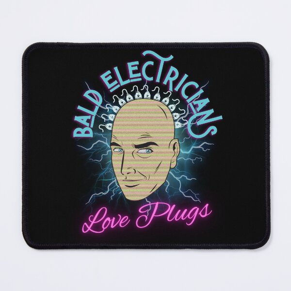 Item preview, Funny Bald Electricians Love Plugs designed and sold by norules.