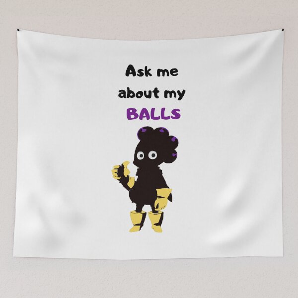 Item preview, Pretty Quick Judgment Of Go Ask Me About My Balls Vintage designed and sold by TaJamesSthenia.
