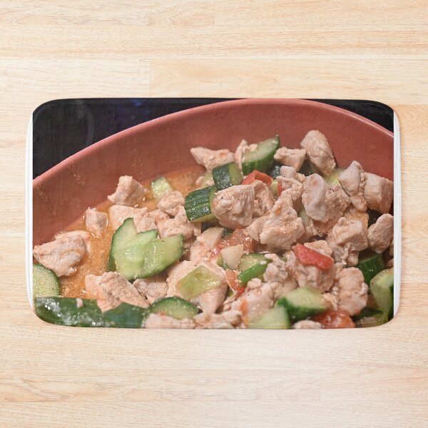 Item preview, Homemade dish of frying diced chicken with vegetables designed and sold by dabingboshi.