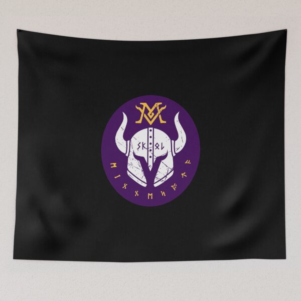 Item preview, Skol Vikings Helmet Sticker designed and sold by dianesandraon.