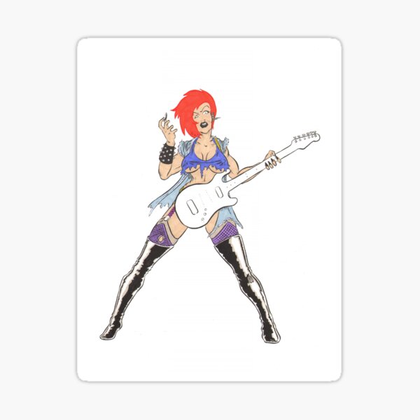 Rock Chick Sticker