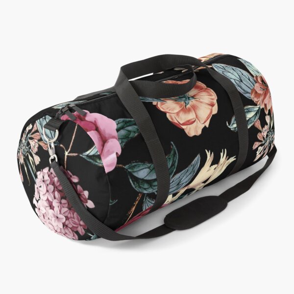 Item preview, Dark Floral Vintage Camellias Wallpaper, Delicate and Bold Moody Bloom designed and sold by Orianah.