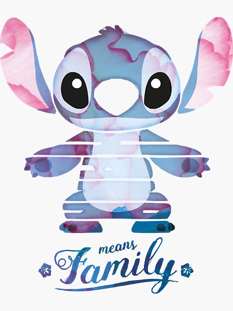 Stitch Ohana Sticker for Sale by ThompsonBeauty