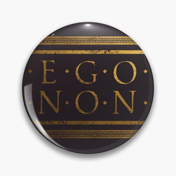 Item preview, Ego Non, Not I, Ancient Latin Roman Motto designed and sold by Careful Disorder.