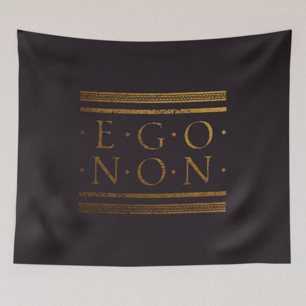 Item preview, Ego Non, Not I, Ancient Latin Roman Motto designed and sold by Careful Disorder.