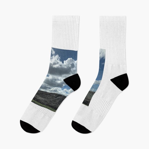 Item preview, Mountain under the blue sky and white clouds designed and sold by dabingboshi.