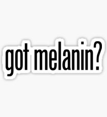 got melanin? (BLM, African American) Sticker