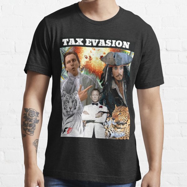 "Tax evasion Sigma Grindset" Tshirt for Sale by salafit Redbubble