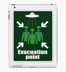 Alien Evacuation Point iPad Case/Skin