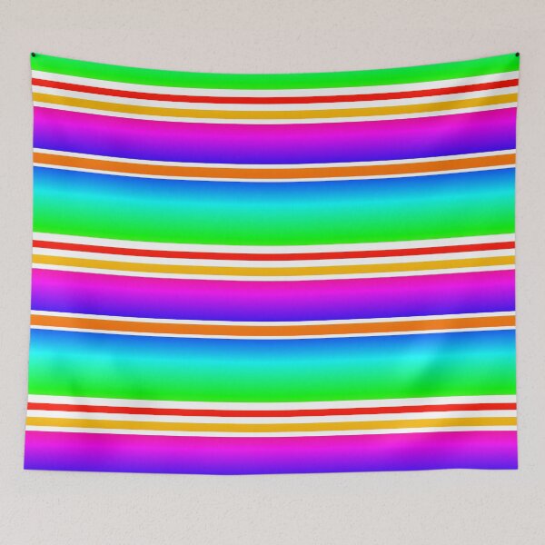 Item preview, multi color stripes | colorful stripes designed and sold by lausn.