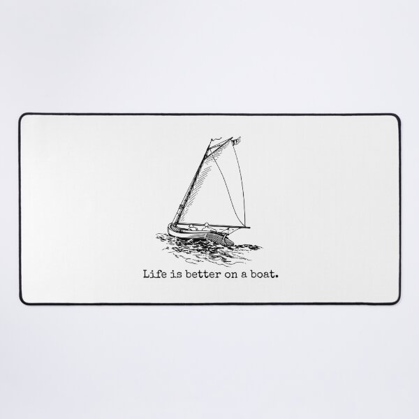 Item preview, Life Is Better On A Boat Funny Sailboat Sketch Cool Sailing designed and sold by ujgbnx.