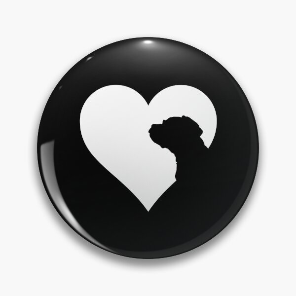 Item preview, The Heart of the Puggle Lover designed and sold by More Cute Dogs.