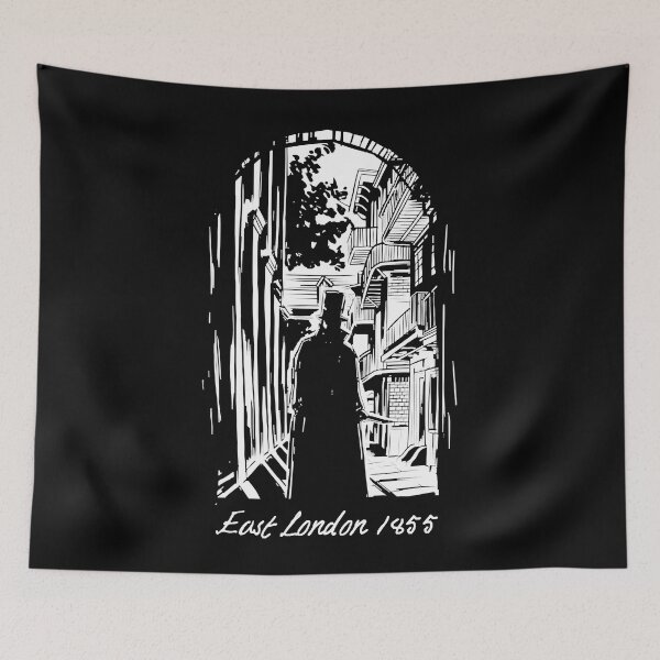Item preview, My Favorite People The Ripper East Lodon 1855 Black And White Design Funny Graphic Gifts designed and sold by Tremainecindy.