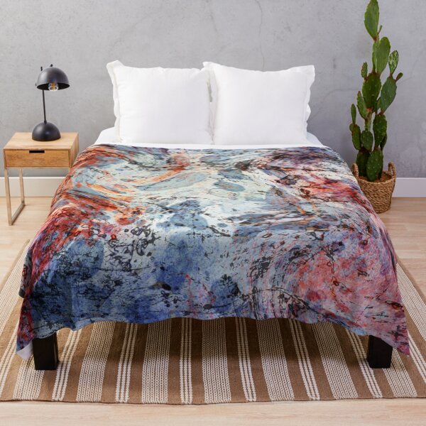 Item preview, Watercolornavy red purple fluid art, colorfull, marble watercolor, pattern for desk Mat Mouse Pads, mousepad designed and sold by Collagedream.