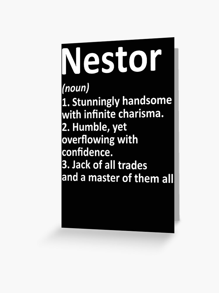 Funny Nasty Nestor - Nestor Cortes Jr | Greeting Card