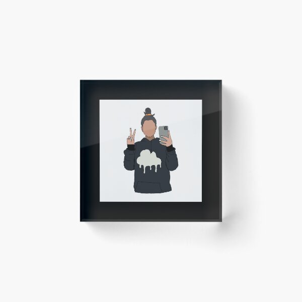 Item preview, Dixie D&x27;amelio animated photo Clock designed and sold by ToshiroFujita.