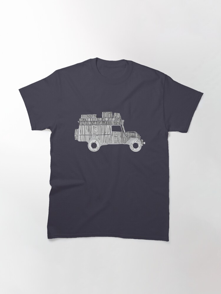Alternate view of Artsy Sketchy Classic T-Shirt