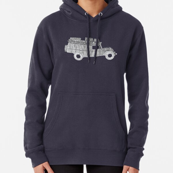 Artsy Sketchy Pullover Hoodie