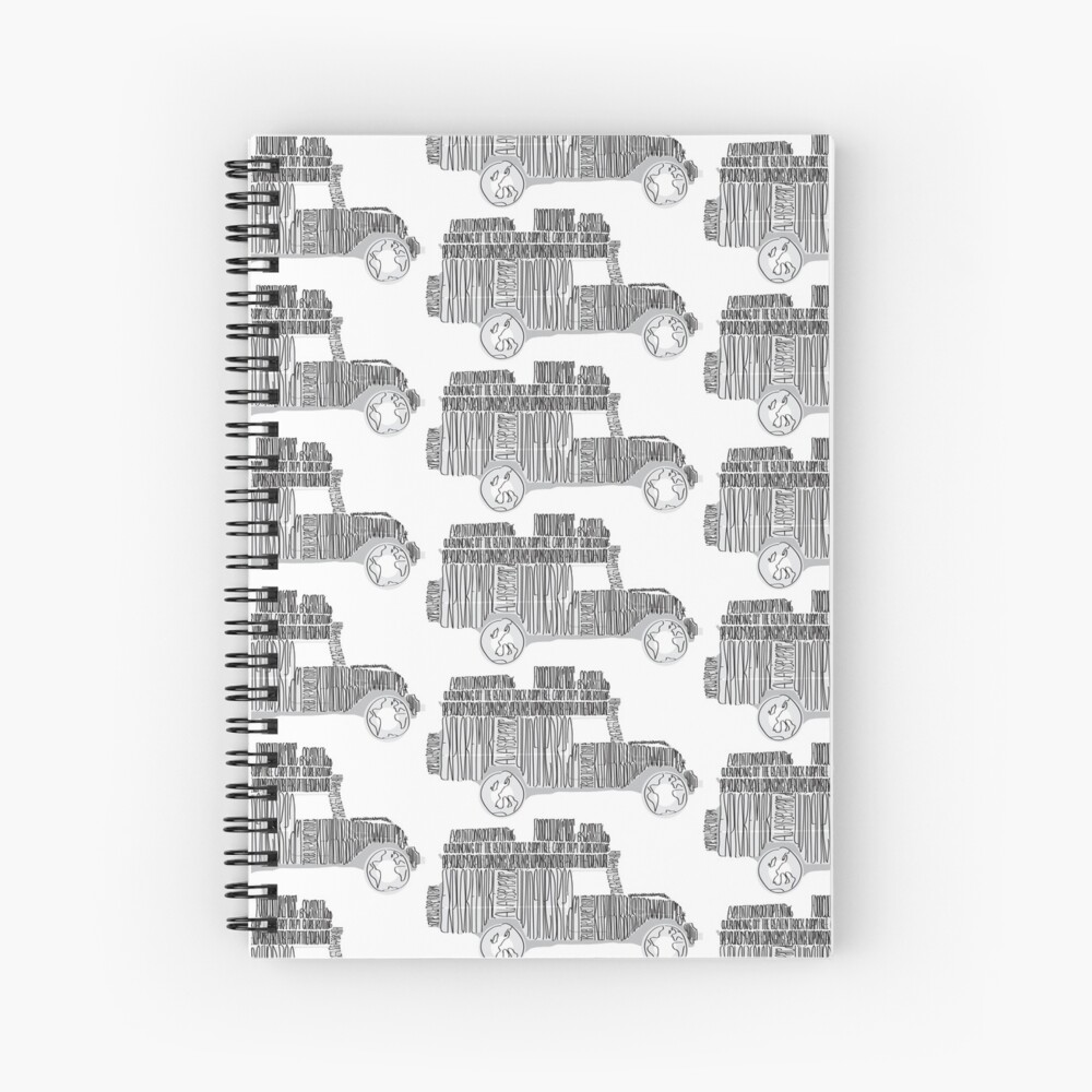 Artsy Sketchy Spiral Notebook