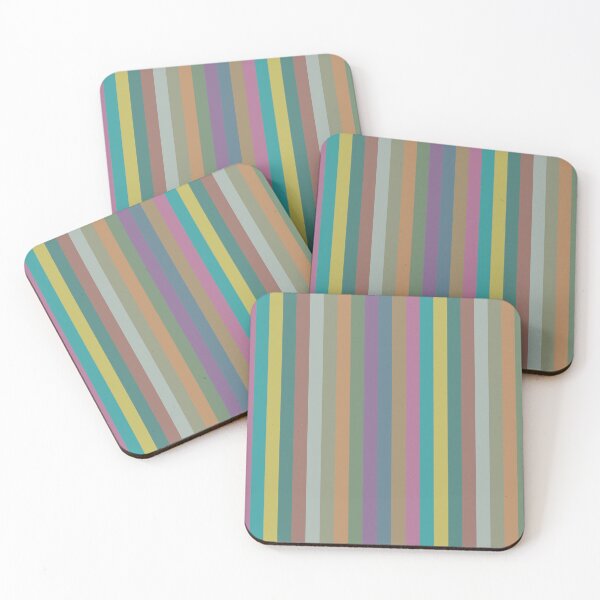 Item preview, Classic Stripes Pattern_Morandi Color 1_c1 designed and sold by Mimi Huang.