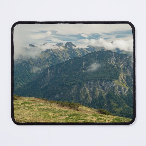 Item preview, Mountain panorama in Oberstdorf - Allgäu Alps designed and sold by xP42.