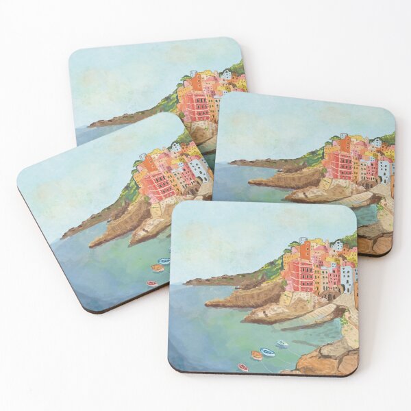 Item preview, Italian summer landscape, Liguria  designed and sold by ellafin1.