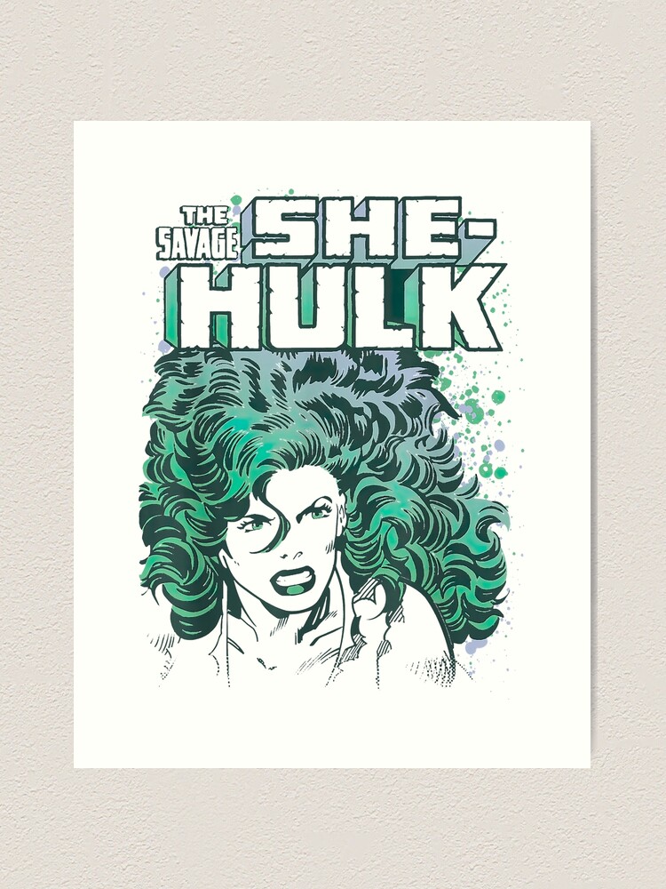 She-Hulk Sexy Girl Art Board Print for Sale by DonnellHoux