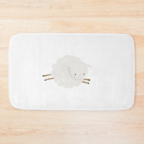 Item preview, cute sheep jumping designed and sold by the-myro.