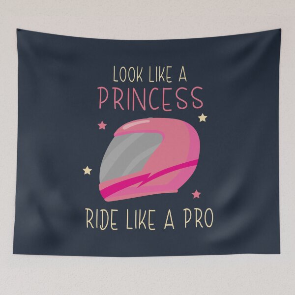Item preview, Look Like Princess Ride Like Pro Motorcycle Woman designed and sold by michellevex.