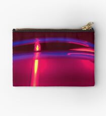Neon Red Blue Yellow Studio Pouch
