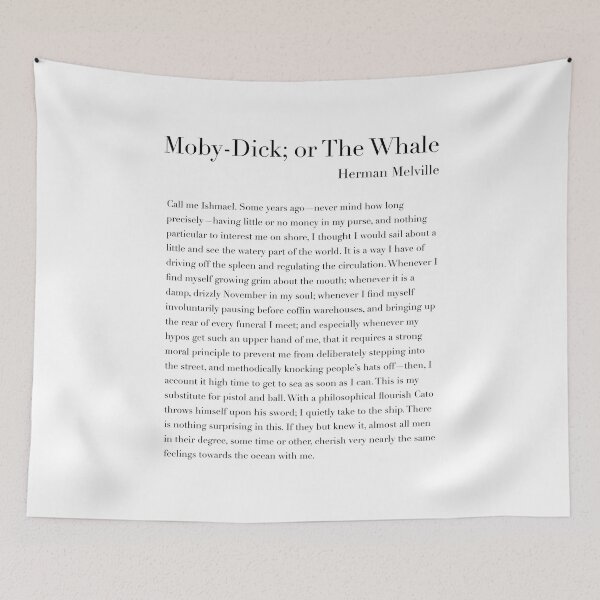 Item preview, Moby Dick by Herman Melville designed and sold by wisemagpie.