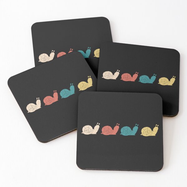 Item preview, Four snails vintage snail retro design  designed and sold by alenaz.