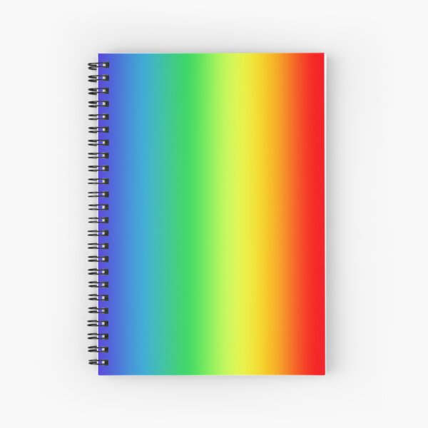 Rainbow Spiral Notebook