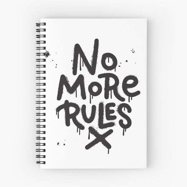 Item preview, No more Rules designed and sold by I'm  Redz.