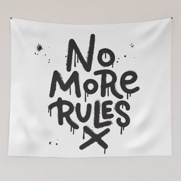 Item preview, No more Rules designed and sold by I'm  Redz.