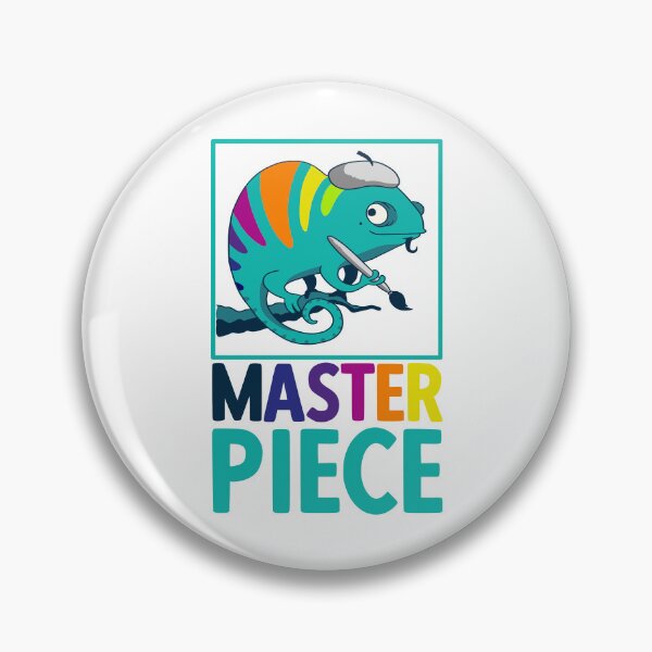 Item preview, Painting Masterpiece Artwork Chameleon designed and sold by ornamio.