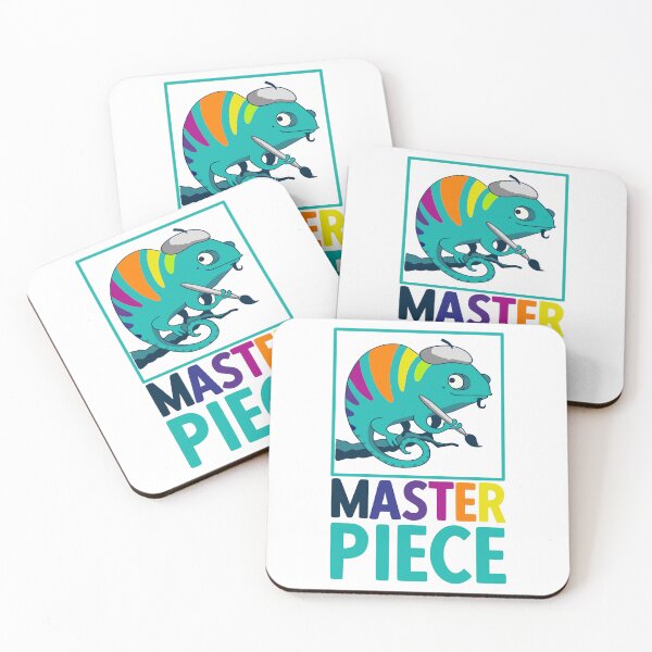 Item preview, Painting Masterpiece Artwork Chameleon designed and sold by ornamio.