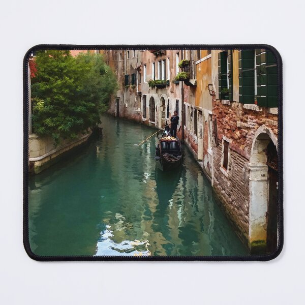 Item preview, Impressions of Venice - Green Reflections and a Gondola designed and sold by Georgia Mizuleva.