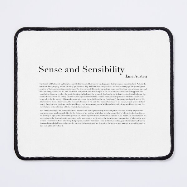 Item preview, Sense and Sensibility by Jane Austen designed and sold by wisemagpie.