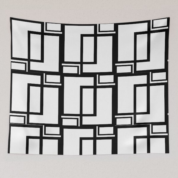 Item preview, Geometric Squares Pattern designed and sold by Nisha Prabhu.
